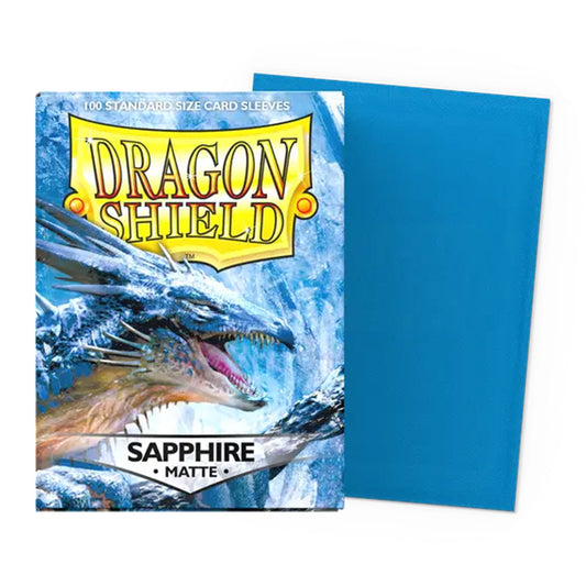 Dragon Shield Card Sleeves: Sapphire - Matte