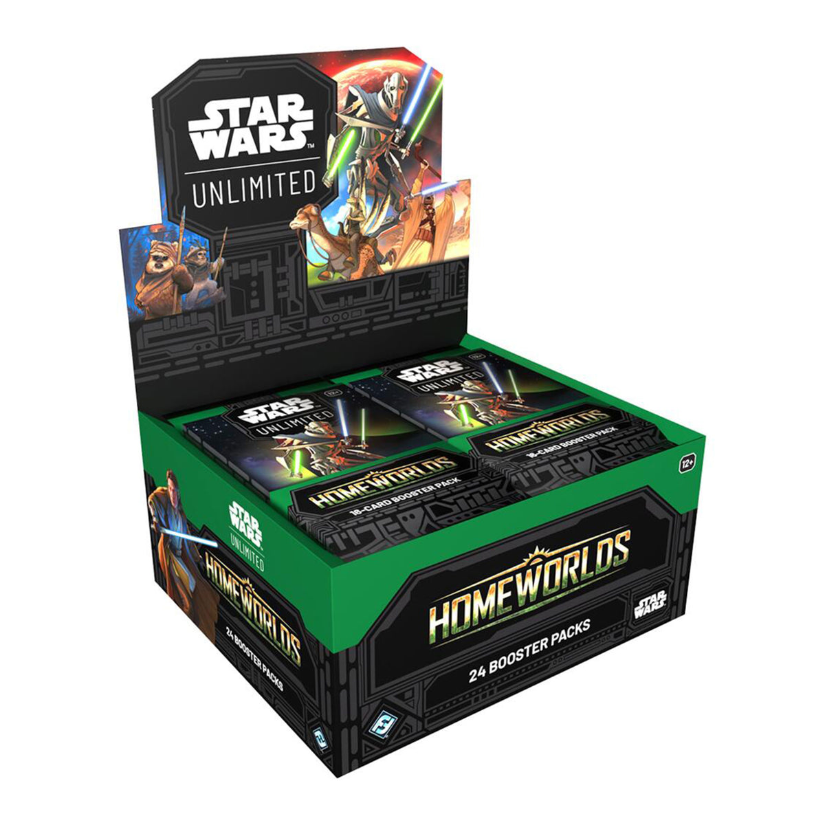 Star Wars Unlimited: Homeworlds - Booster Display
