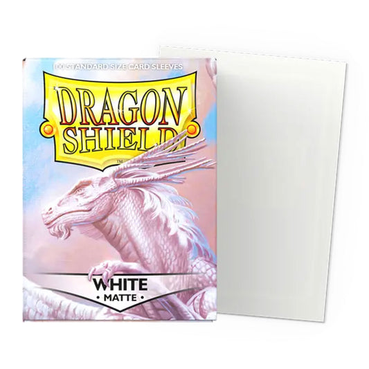 Dragon Shield Card Sleeves: White - Matte