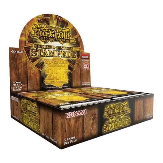 Yu-Gi-Oh! Booster Box: Quarter Century Stampede