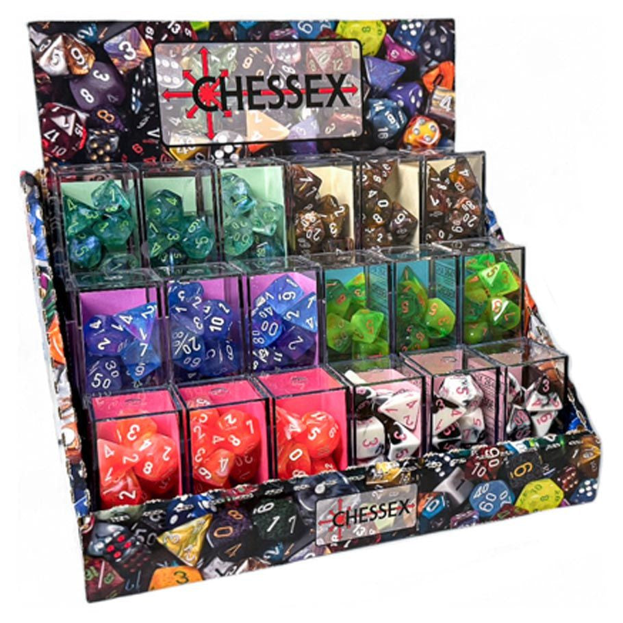 Dice Menagerie #11 Polyhedral 7-Die Set Sampler