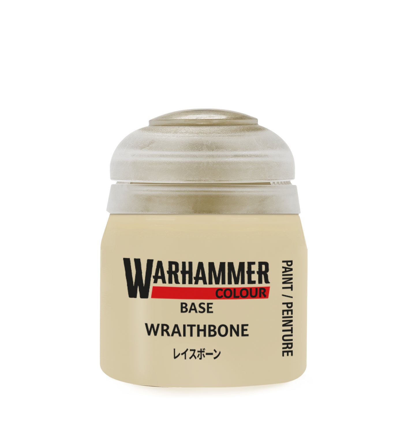 Warhammer Base Paint: Wraithbone 12ML 6 Count