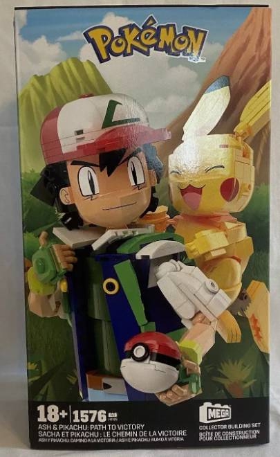 Pokemon Ash & Pikachu Lego building set