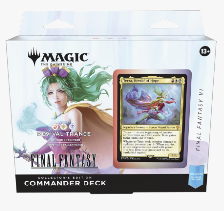 FINAL FANTASY Commander Deck - FINAL FANTASY VI Revival Trance (Collector's Edition)