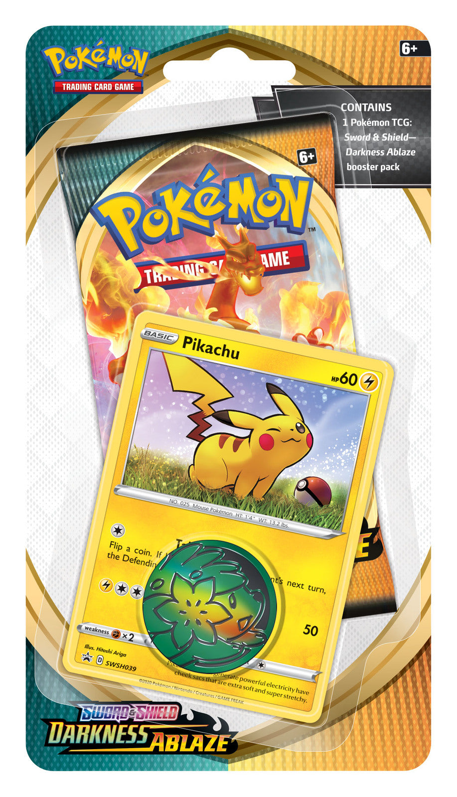 Sword & Shield: Darkness Ablaze - Checklane Blister (Pikachu)