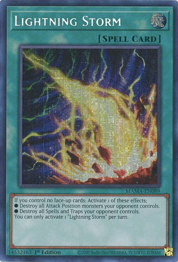 Lightning Storm [MAMA-EN089] Secret Pharaoh's Rare
