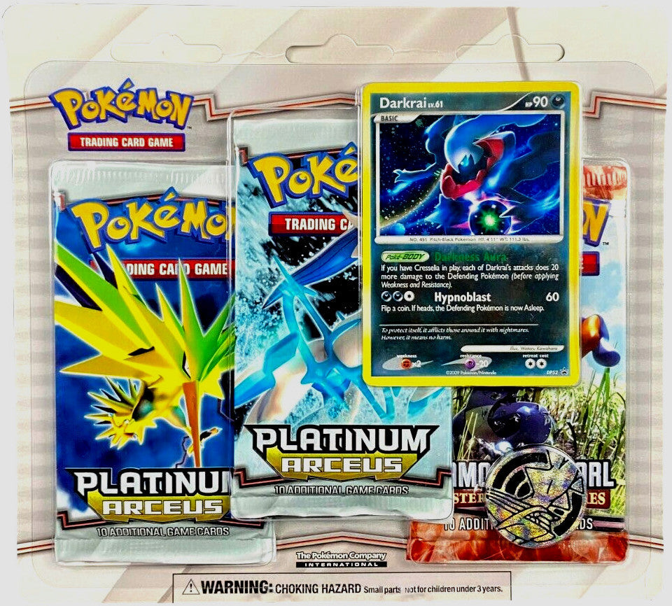 Platinum: Arceus - 3-Pack Blister (Darkrai)