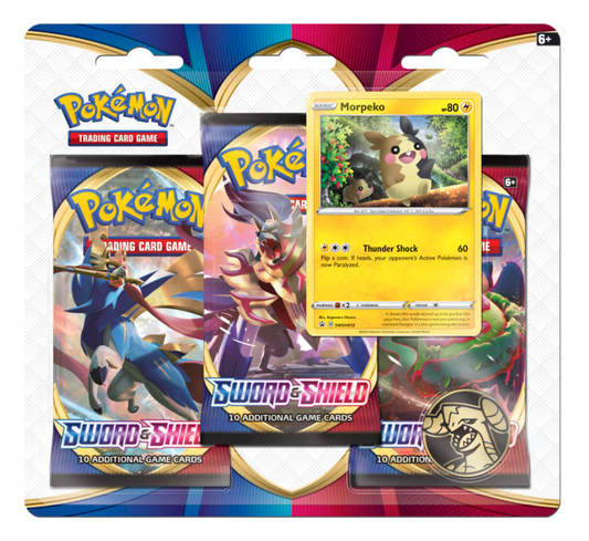 Sword & Shield - 3-Pack Blister (Morpeko)