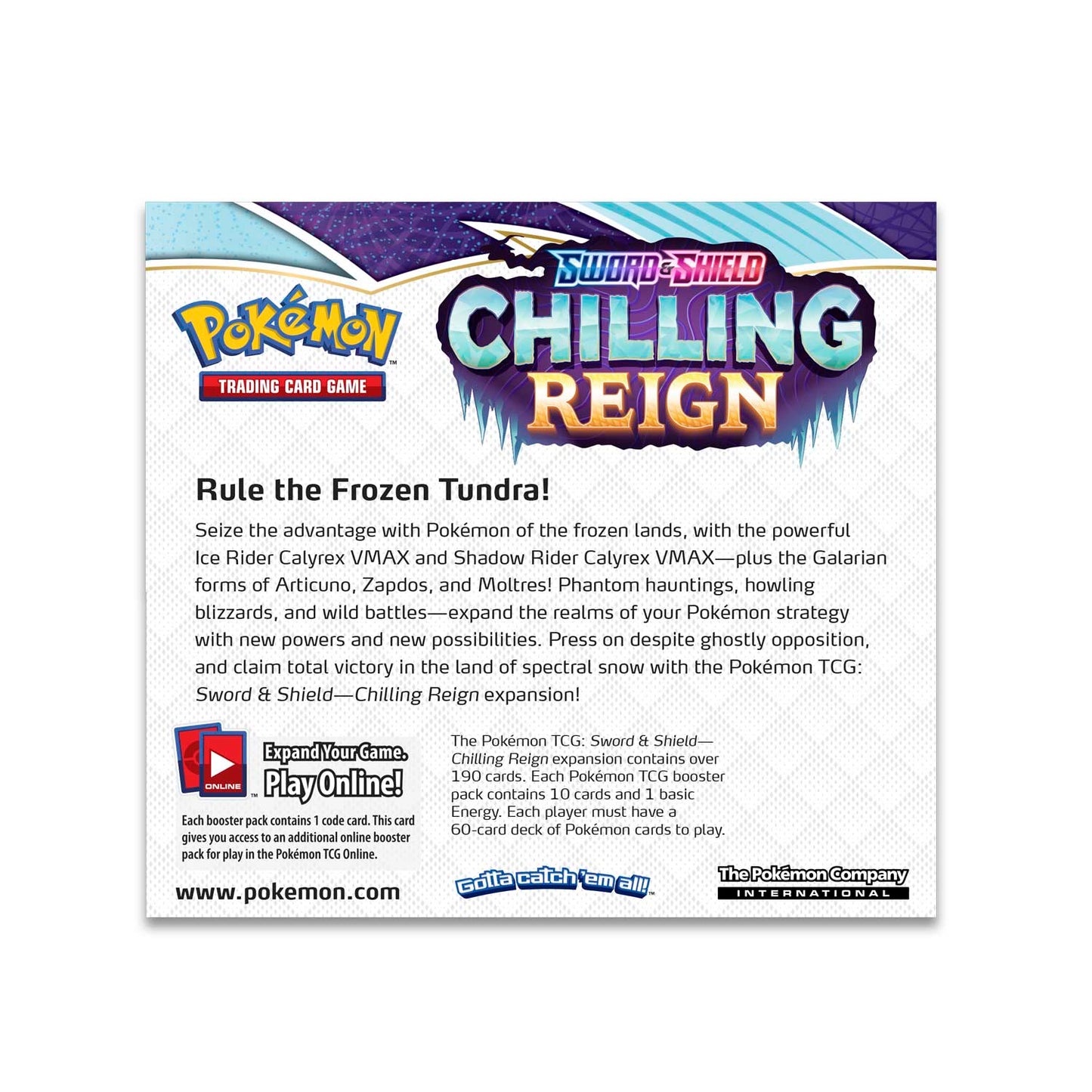 Sword & Shield: Chilling Reign - Booster Box