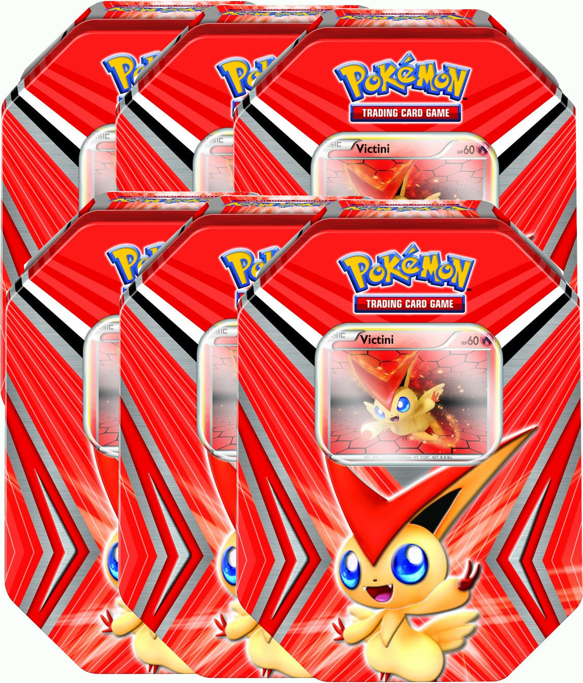 Black & White: Noble Victories - Collector's Tin Case (V for Victini)