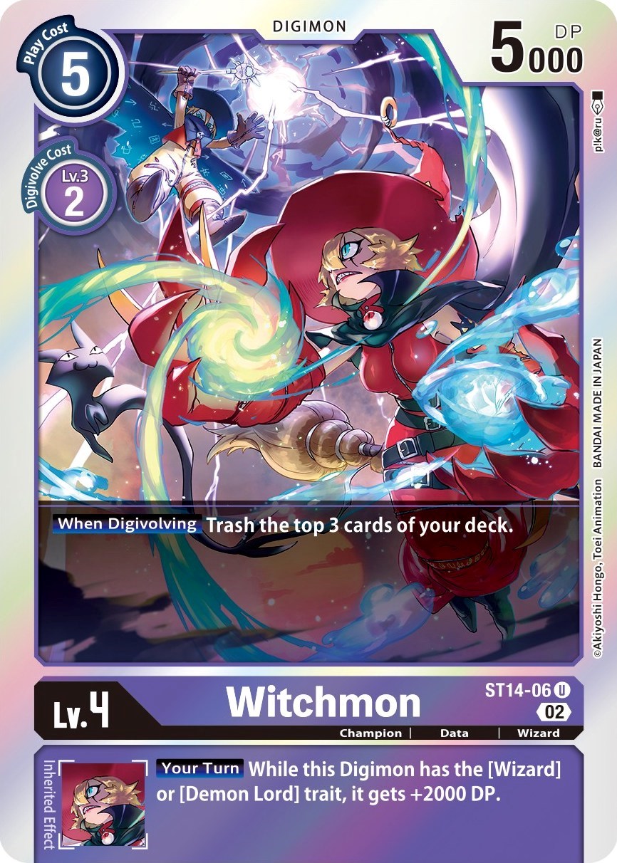 Witchmon [ST14-06] [Starter Deck: Beelzemon Advanced Deck Set]