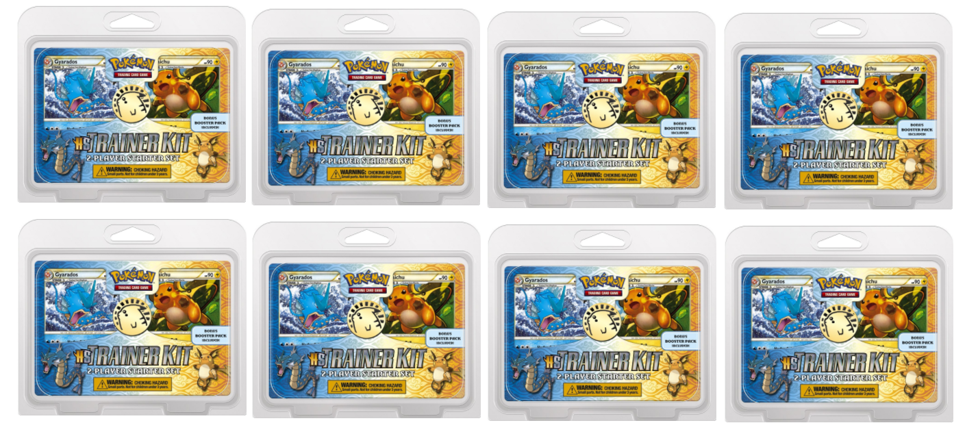 HeartGold & SoulSilver - Trainer Kit 2-Player Starter Set Display